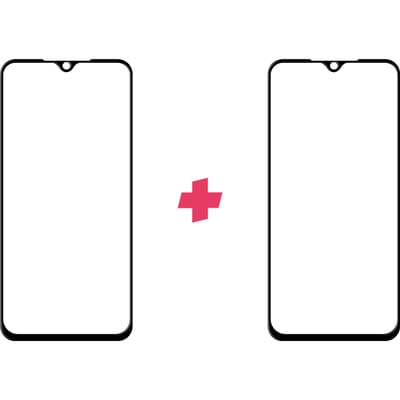 DuoPack: Xiaomi Mi 9 SE screenprotector gehard glas Edge to Edge
