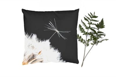Sierkussens - Kussentjes Woonkamer - 40x40 cm - Bloem - Paardenbloem - Plant