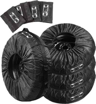 Set Bandentassen - Bandenhoezen Beschermers - Banden Opslag - Waterdicht Stofdicht - 80cm 18-23 Inch