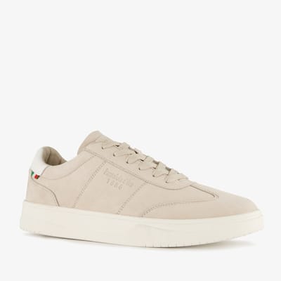 Pantofola d'Oro leren heren sneakers beige - Maat 40 - Echt leer - Uitneembare zool