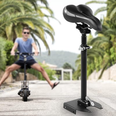 Verstelbaar Elektrische Scooter Zadelzitting Voor Xiaomi M365 Scooter Zwart white