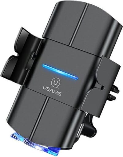 Usams Magnetische Houder Us-Cd133 10Wautomatisch Voor Ventilatieopening. Zwart/Black Starod Cd133Zj01