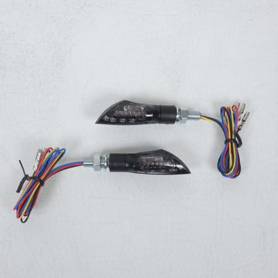 Paire Clignotant Arrière Led avec Rappel stop 12V Chaft pour moto Kawasaki IN227