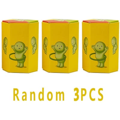 SMISI 5 soorten Meerdere Series Lichtgevend Groen Poppetje Blind Box Actiefiguren Decoratie Desktop Model Speelgoed Voor Kerstcadeau