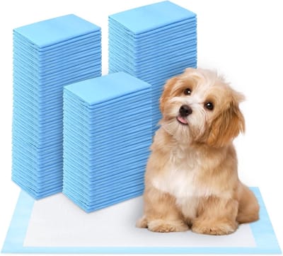 100 Stuks Dikke Puppy Training Pads, 33 x 45 cm, Lekvrij, Super Absorberend, Ideaal voor Zindelijkheidstraining en Huisdieren