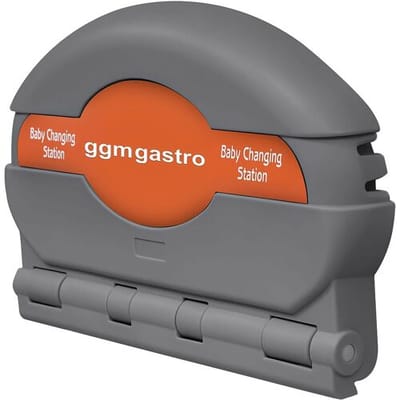 GGM Gastro Wandwickeltisch - 860x500mm - Grau