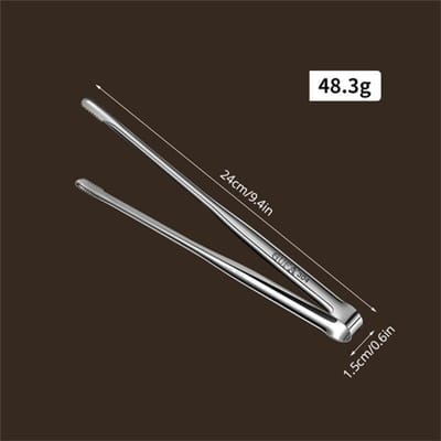 1Pc 304 RVS Barbecue Clip Grill Tang Vlees Kookgerei BBQ Bakken Zilver Keuken Accessoires Kampeerbenodigdheden