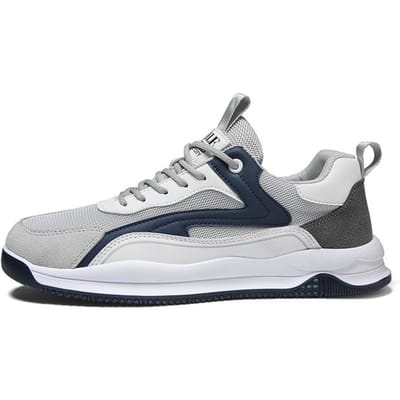 Baskets Décontractées pour Hommes Plateforme Augmentant la Hauteur Mode Sauvage Chaussures de Rue pour Hommes Course Été Maille Respirante Baskets pour Hommes 43