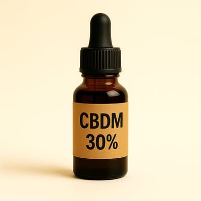 WietOliePuur CBDM Olie 30% - 10ml (3000mg) - Full Spectrum Hennepextract met CBD CBG CBN & Terpenen - CBDM Druppels op MCT-olie - THC-vrij & Vegan