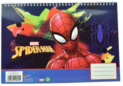 Spiderman Splotch A/4 Schetsboek - 30 pagina