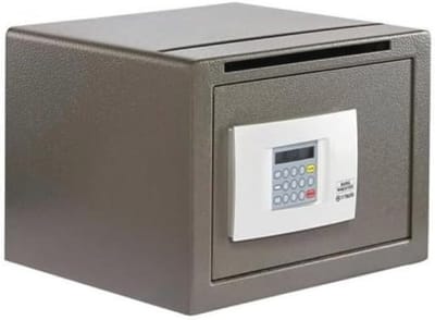 Veilige meubelkluis met elektronisch cijferslot en inworpgleuven