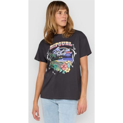 Rip Curl Pacific Rider Relaxed T-Shirt zwart