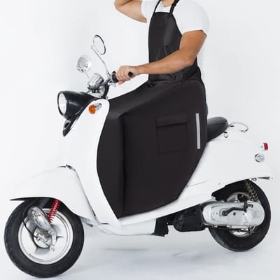FEROCITY - Beenbedekking Op een scooter, op een motor - Universele maat - Vochtbescherming - Binnen en buiten - Zwart