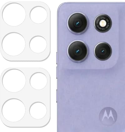 Coverup Camera Lens Protector - Geschikt voor Motorola Moto G86 / G86 Power Camera Lens Protector - Coverup 9H Tempered Glass Duo-Pack - Transparant