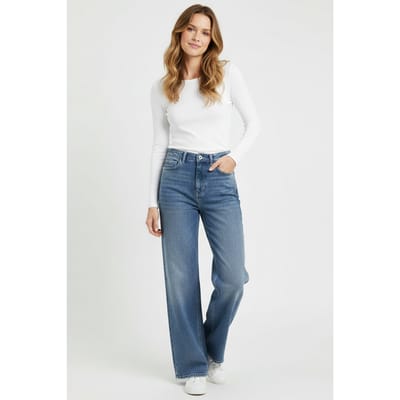 Cars Jeans Feya Denim Super Bleached Used Size: W26L30 | Jeans Outlet | Dames | Blauw