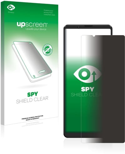 upscreen - privacy screenprotector voor Sony Xperia 1 III - Folie Beschermfolie Blauwlichtfilter