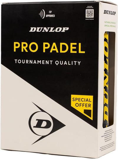 Padel Ballen Set - Sportballen Competitie - Wedstrijd Spelen - FIP Goedgekeurd - Zes Stuks - Geel