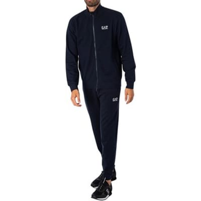 Trainingspak Emporio Armani EA7 Trainingspak met rits en logo op de borst