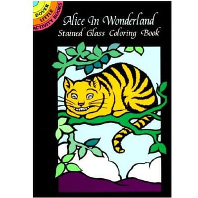 Alice In Wonderland Stained Glass C - Marty Noble