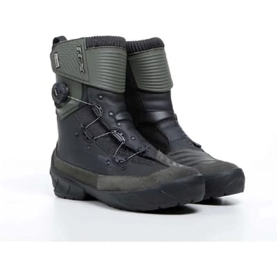 TCX Infinity 3 Mid WP Zwart/Groen Motorschoenen - Laars