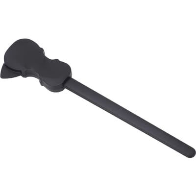 Plastic Gitaarstrijkstok met Plectrum Universeel Ontwerp Dubbelzijdige Gitaar Speelstrijkstok voor Snaarinstrumenten gray