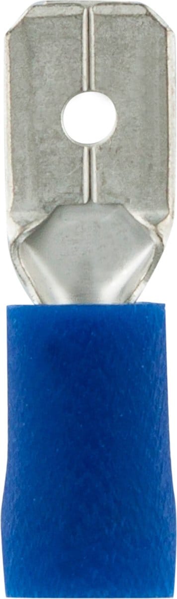 Q-Link kabelschoen schuifstekker - blauw 10 stuks