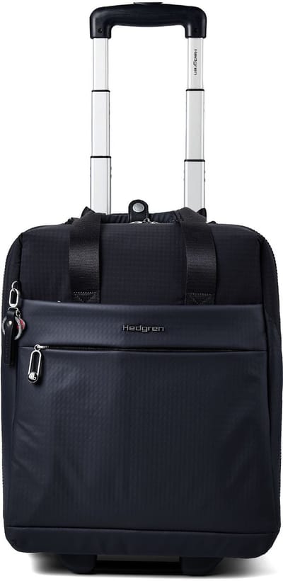 Hedgren trolley reistas met laptopvak Furo Bento Rolling Tote 15,6" RFID Vulcan Blue donkerblauw 45cm