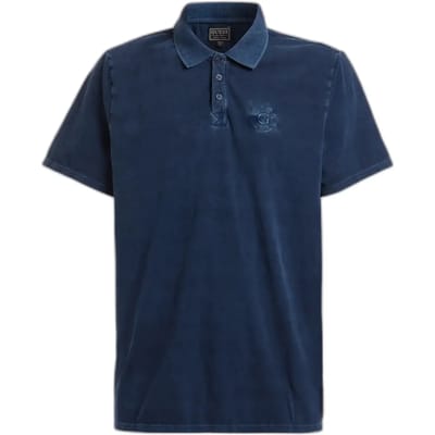 Vervaagd poloshirt Guess Es Eli G Patch