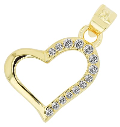 AKZENT Akzent dames hanger "Candace" aus 925 Sterlingzilver, gerhodineerd, duurzaam