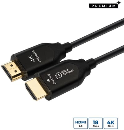 Microconnect HDMI 2.0 actieve kabel 4K 10 meter (HDM191910V2.0OP)
