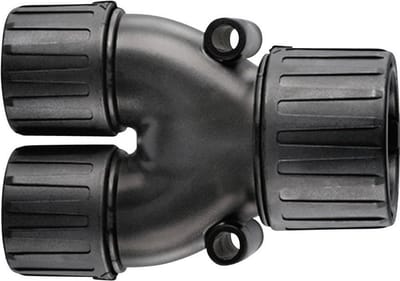 HellermannTyton 166-25803 HG28-Y21 Y-verdeler Zwart 28 mm, 21 mm, 21 mm 1 stuk(s)