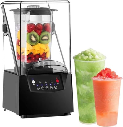 Draagbare Blender - Smoothiemachine Keukenmachine - Melkthee Maken - Geluiddicht Ontwerp - 2L Kan - A