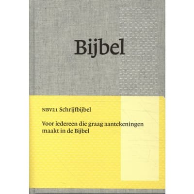 Bijbel Nbv21 Schrijfbijbel - Nbv21