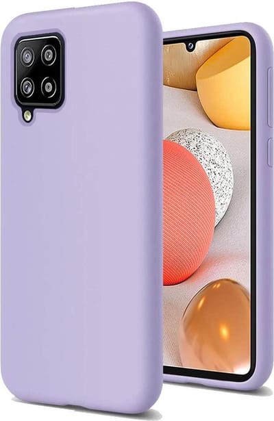 Hoesje Geschikt Voor Samsung Galaxy A42 hoesje - A42 5G hoesje Donker Lila - Hoesje Geschikt Voor Samsung Galaxy A42 hoesje Nano Liquid siliconen Backcover- hoesje Hoesje Geschikt Voor Samsung Galaxy A42