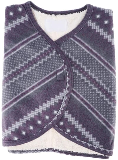 Dailygoods- Sjaal Dubbelzijdig Pluche - Warme Schoudercape - Wasbare Sjaal - Beschermende Sjaal - Lichtgewicht - Comfortabel - Cape