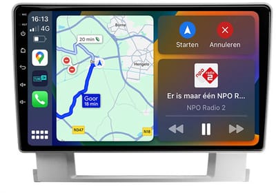BG4U - Android Navigatie Radio geschikt voor Opel Astra J 2009-2017 met Apple Carplay en Android Auto