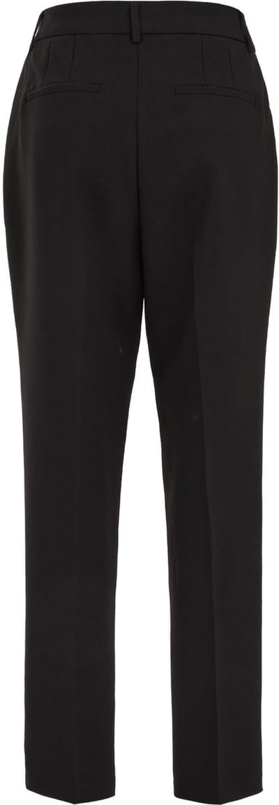 WE Fashion Dames regular fit pantalon met glitter