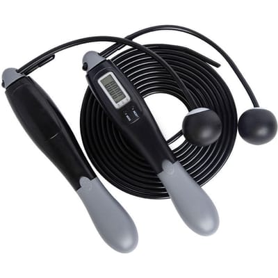 Digitale Telsnelheid Springtouw Dubbel Gebruik Professioneel PVC Digitaal Springtouw met Teller voor black