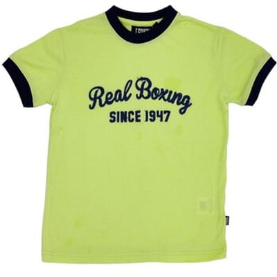 T-shirt Korte Mouw Leone 1947 Boy Short Sleeves Real Boxing