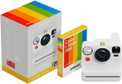 Direct Klaar Camera - Instant Camera - Herinneringen Vastleggen - Eenvoudig in Gebruik - Compact Formaat - Wit
