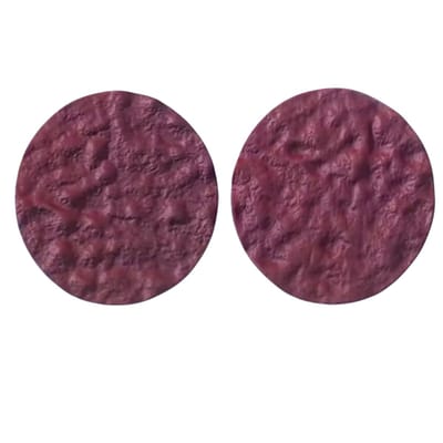 Oorbellen -Bordeaux -4 cm- extra groot- Charme Bijoux