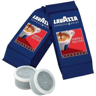 100 Original Lavazza Espresso Forte e Deciso Capsules Espresso Point - 100 koffiecups