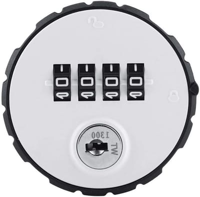 Digitale Zink Legering Combinatie Code Kluis Slot met Sleutels voor Kasten en Meubels, Veilig en Handig
