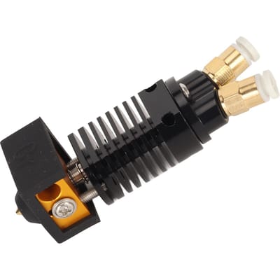 Metalen Hotend Extruderkop 0.4mm Messing Nozzle Stabiel Snel Schakelen 2 in 1 Uit Hotend Kit voor Ender 3D Printer Vervanging black