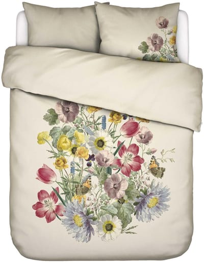 Essenza Volara Dekbedovertrek Vanille - Tweepersoons – 200x200/220 cm