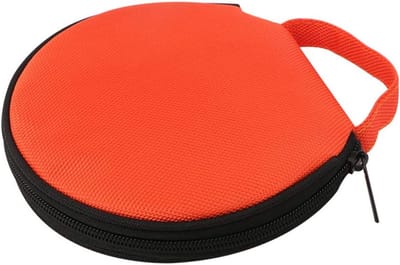 Draagbare CD-houder voor 20 CDs/DVDs - Oxford stof, ruimtebesparend en handig voor onderweg