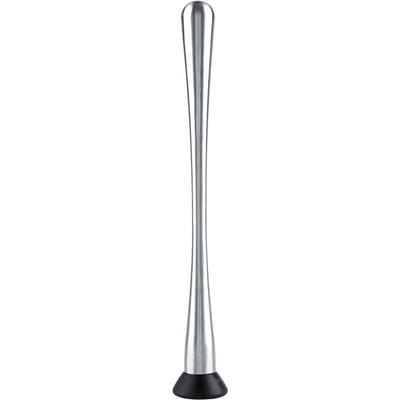 Barware Lange Handgreep Roestvrij Staal Cocktail Muddler Mojito Fruit Mixer DIY Drank Wijn Barware Gereedschap Roestvrij Staal Muddler gray