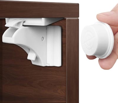 Onzichtbaar magnetisch veiligheids slot voor kinderbeveiliging - 12 stuks + 3 sleutels - Veiligheid voor kasten, deuren en laden zonder boren