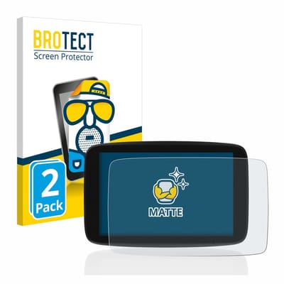 BROTECT - Screenprotector voor TomTom Go Expert 7" - Folie Beschermfolie matte 2 Stuks