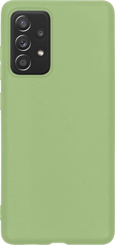 Hoes - Geschikt voor Samsung Galaxy A53 - Sterk & Shockproof - Hoesje Cover - Siliconen Case - Groen